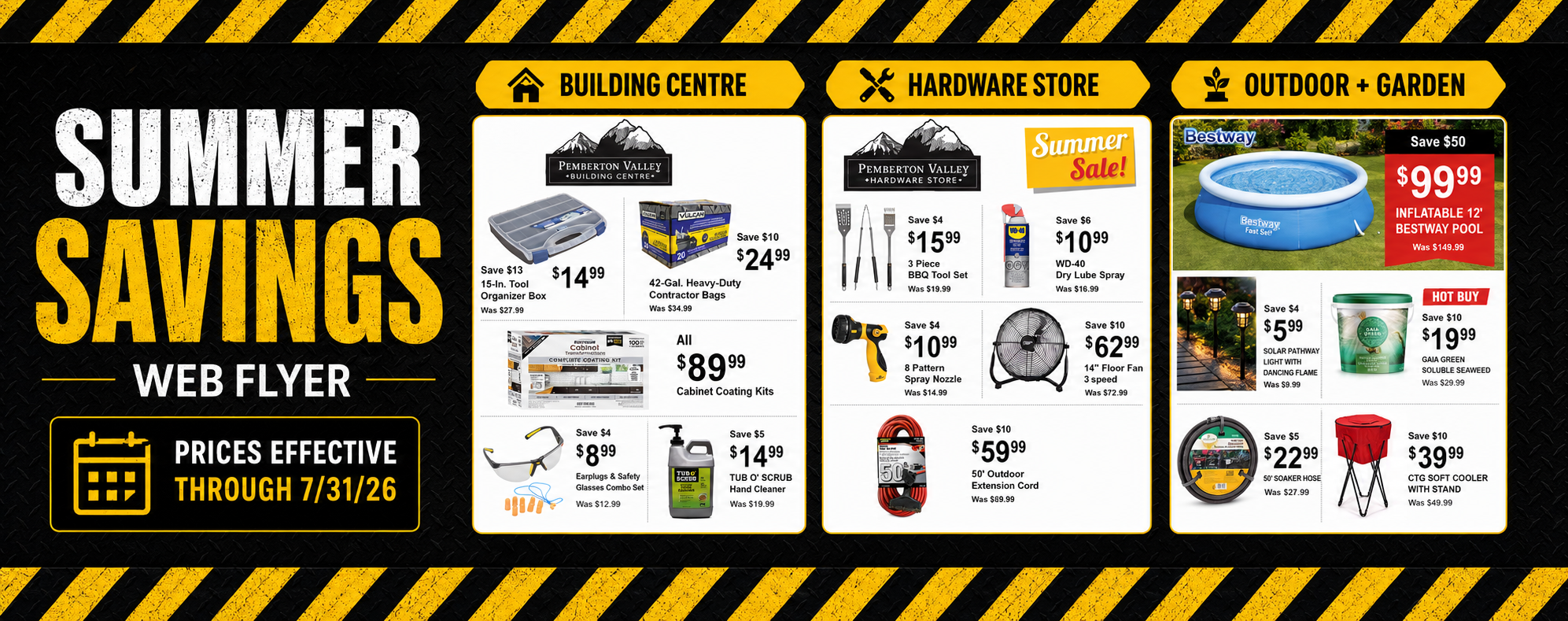 Summer Savings